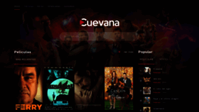 What Cuevana.nu website looked like in 2021 (2 years ago)