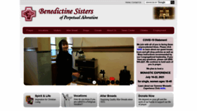 What Clydemonastery.org website looked like in 2021 (2 years ago)