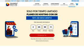 What Colombiahosting.com.co website looked like in 2021 (2 years ago)