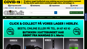 What Chillo.dk website looked like in 2021 (2 years ago)