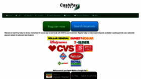 What Cashpaytoday.com website looked like in 2021 (2 years ago)