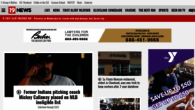 What Cleveland19.com website looked like in 2021 (2 years ago)