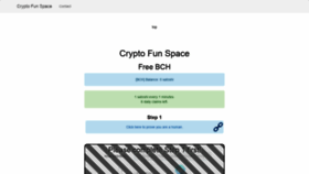 What Cryptofun.space website looked like in 2021 (2 years ago)