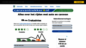 What Caravantrekker.nl website looked like in 2021 (2 years ago)
