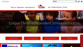 What Ccisd.us website looked like in 2021 (2 years ago)