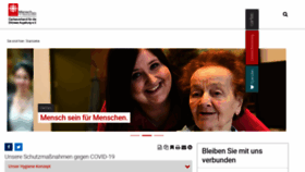 What Caritas-augsburg.de website looked like in 2021 (2 years ago)