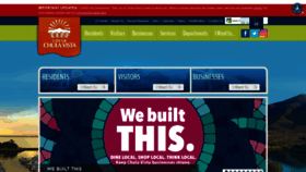 What Chulavistaca.gov website looked like in 2021 (2 years ago)
