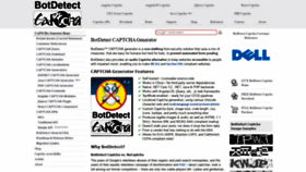 What Captcha.com website looked like in 2021 (4 years ago)