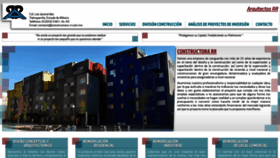 What Constructora-rr.com.mx website looked like in 2021 (2 years ago)