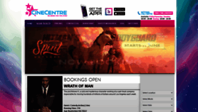 What Cinecentre.co.za website looked like in 2021 (2 years ago)