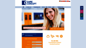 What Care-concept.de website looked like in 2021 (2 years ago)