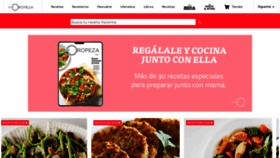 What Cheforopeza.com.mx website looked like in 2021 (2 years ago)