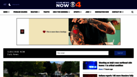 What Cbs4indy.com website looked like in 2021 (2 years ago)