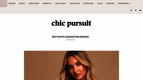 What Chicpursuit.com website looked like in 2021 (2 years ago)