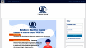 What Campusvirtual.utn.ac.cr website looked like in 2021 (2 years ago)