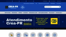 What Crea-pr.org.br website looked like in 2021 (2 years ago)