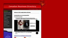 What Canadianbusinessdirectory.ca website looked like in 2021 (2 years ago)