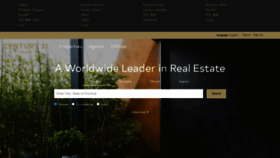 What Century21global.com website looked like in 2021 (2 years ago)