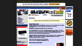 What Comx-computers.co.za website looked like in 2021 (2 years ago)