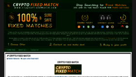 What Cryptofixedmatch.com website looked like in 2021 (2 years ago)