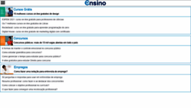 What Canaldoensino.com.br website looked like in 2021 (2 years ago)