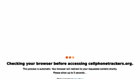 What Cellphonetrackers.org website looked like in 2021 (2 years ago)