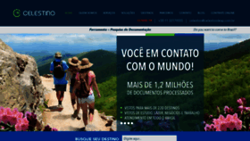 What Celestinodesp.com.br website looked like in 2021 (2 years ago)