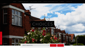 What Choices.co.uk website looked like in 2021 (3 years ago)