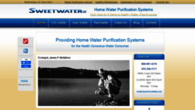 What Cleanairpurewater.com website looked like in 2021 (2 years ago)