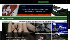 What Cenyrolnicze.pl website looked like in 2021 (4 years ago)