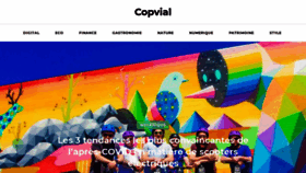 What Copvial.fr website looked like in 2021 (2 years ago)