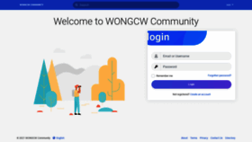 What Community.wongcw.com website looked like in 2021 (2 years ago)