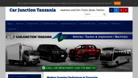 What Carjunction.co.tz website looked like in 2021 (2 years ago)