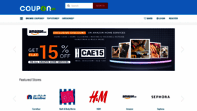 What Coupon.ae website looked like in 2021 (4 years ago)