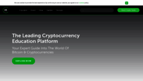 What Cryptomaniaks.com website looked like in 2021 (2 years ago)