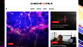 What Chicchedicala.it website looked like in 2021 (2 years ago)