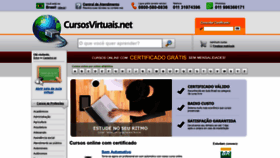 What Cursosvirtuais.net website looked like in 2021 (2 years ago)
