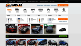 What Cars.cz website looked like in 2021 (2 years ago)