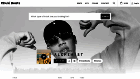 What Chukibeats.com website looked like in 2021 (2 years ago)