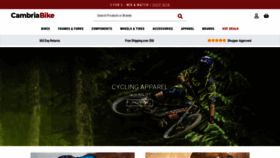 What Cambriabike.com website looked like in 2021 (2 years ago)