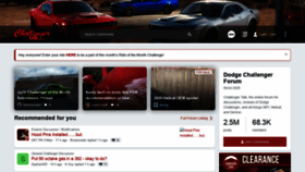 What Challengertalk.com website looked like in 2021 (2 years ago)