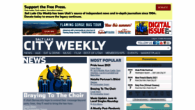 What Cityweekly.net website looked like in 2021 (2 years ago)
