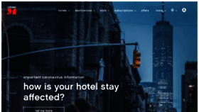 What Citizenm.com website looked like in 2021 (2 years ago)