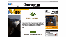 What Chronogram.com website looked like in 2021 (2 years ago)