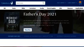 What Cokesbury.com website looked like in 2021 (2 years ago)