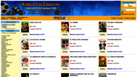 What Cinematecacubana.com website looked like in 2021 (2 years ago)