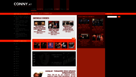 What Conny.at website looked like in 2021 (2 years ago)