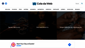 What Coladaweb.com website looked like in 2021 (2 years ago)