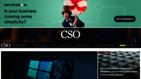 What Csoonline.com website looked like in 2021 (2 years ago)