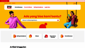 What Care.indosatooredoo.com website looked like in 2021 (2 years ago)